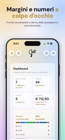 Quot - Preventivi galvanica screenshot