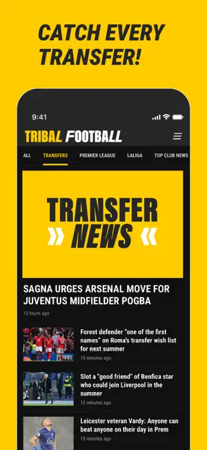 Tribal Football: Football News screenshot 2
