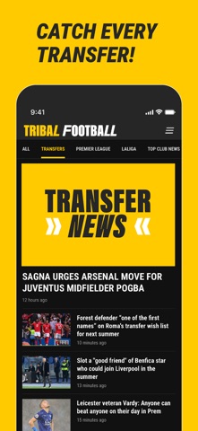 Tribal Football: Football News screenshot