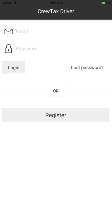 CrewTax Driver Screenshot