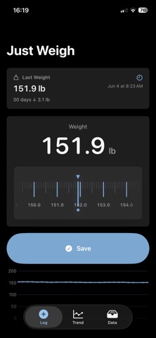 Just Weigh Screenshot 1 of 10