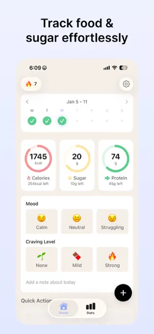 My Food Journal: Nutrition Log screenshot 1