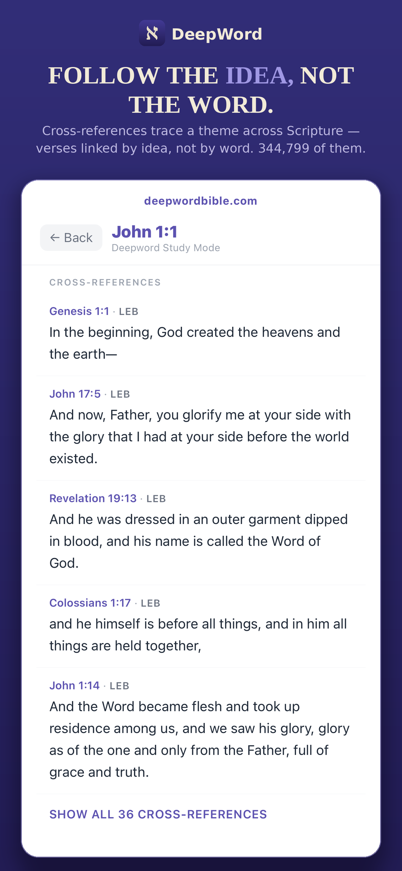 DeepWord: Hebrew & Greek Study screenshot 7