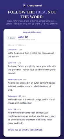DeepWord: Hebrew & Greek Study Screenshot 7 of 10