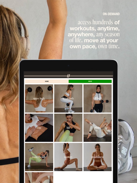 Uplift by Lindsey Harrod iPad screenshot 3 - Health & Fitness app