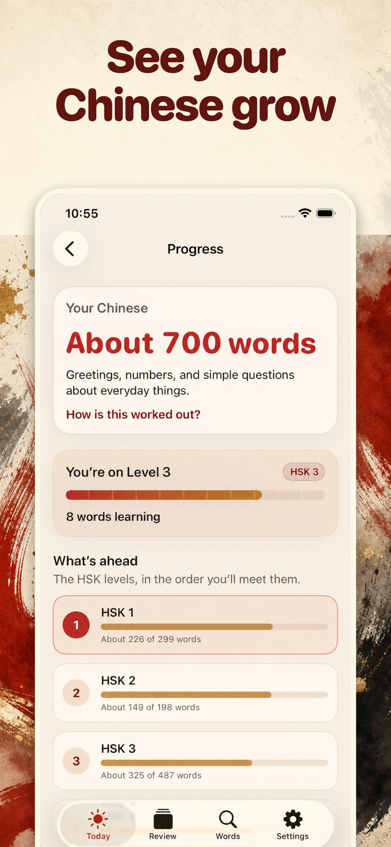 Dayword - Learn Chinese Daily screenshot 2