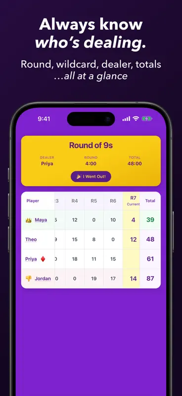 Score Keeper for Five Crowns screenshot 3 of 8