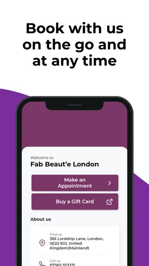 Fab Beaut’e London screenshot 1
