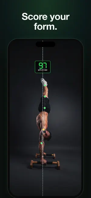 Levr - Calisthenics Tracker screenshot 4