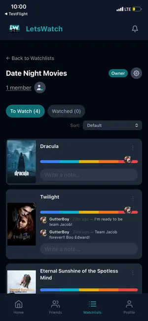 Let'sWatch screenshot 2