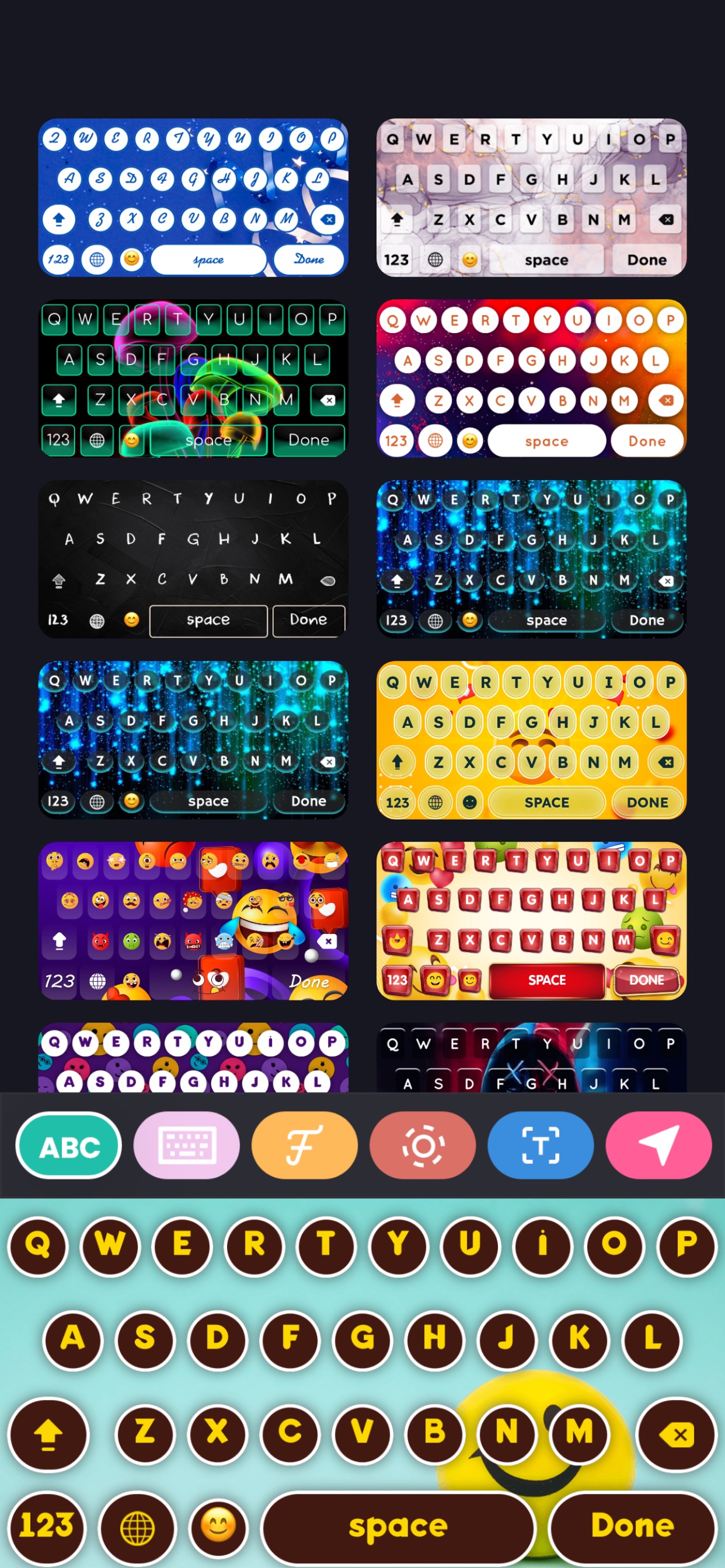 Face Emoji Keyboard screenshot 8