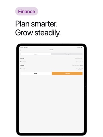 PerfectCalc: Calculator Suite iPad screenshot