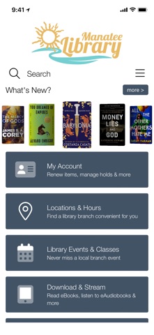 Manatee County Public Library Screenshot 1 of 6