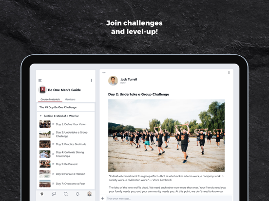 WATT Community iPad screenshot 5 - Social Networking app