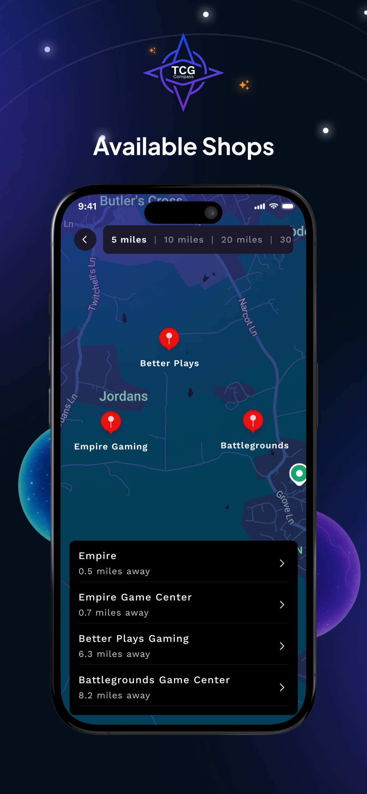TCG Compass screenshot 4