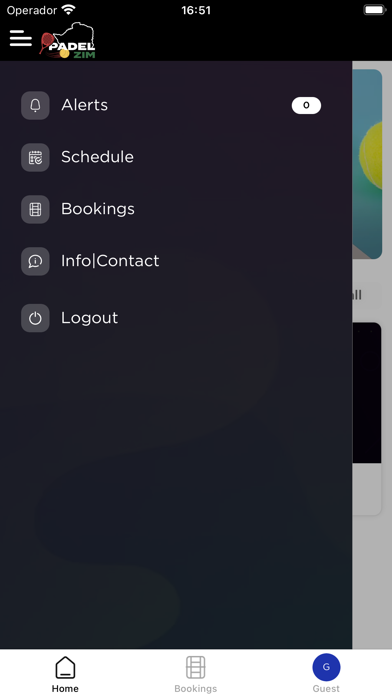 PadelZim Screenshot
