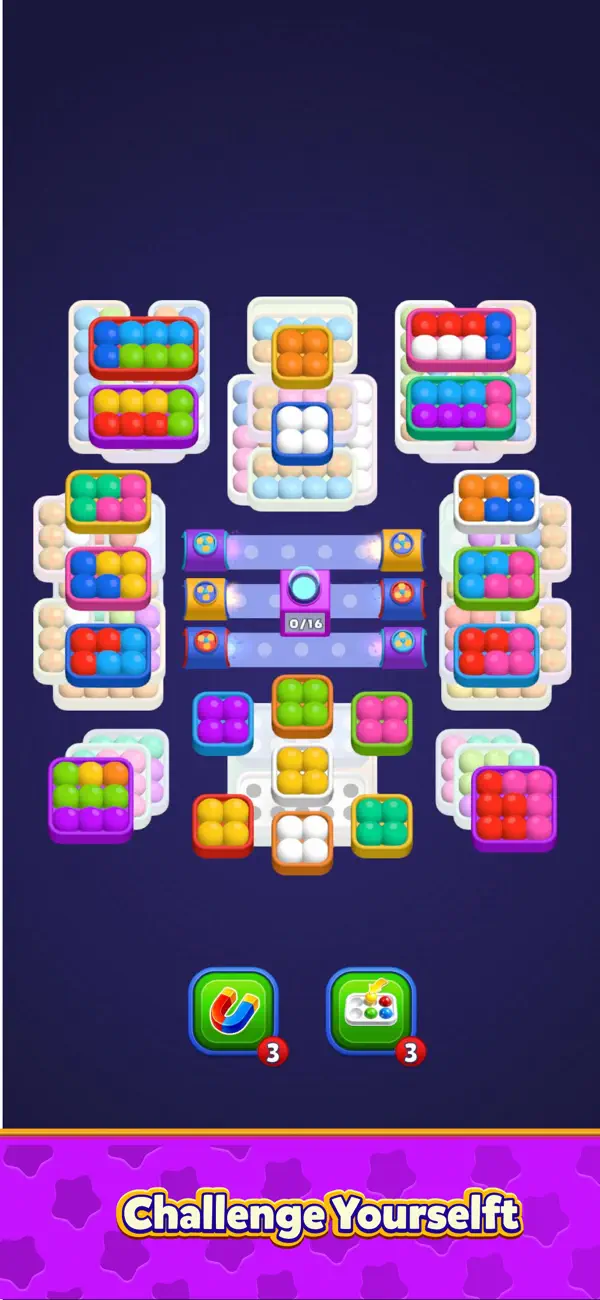 #6. Marble Factory - Sort Puzzle (iOS) By: Thai Bui Ha