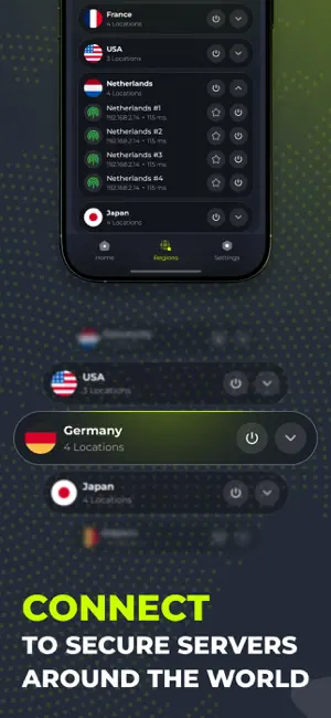 Secure VPN & proxy by InstaVPN screenshot 4