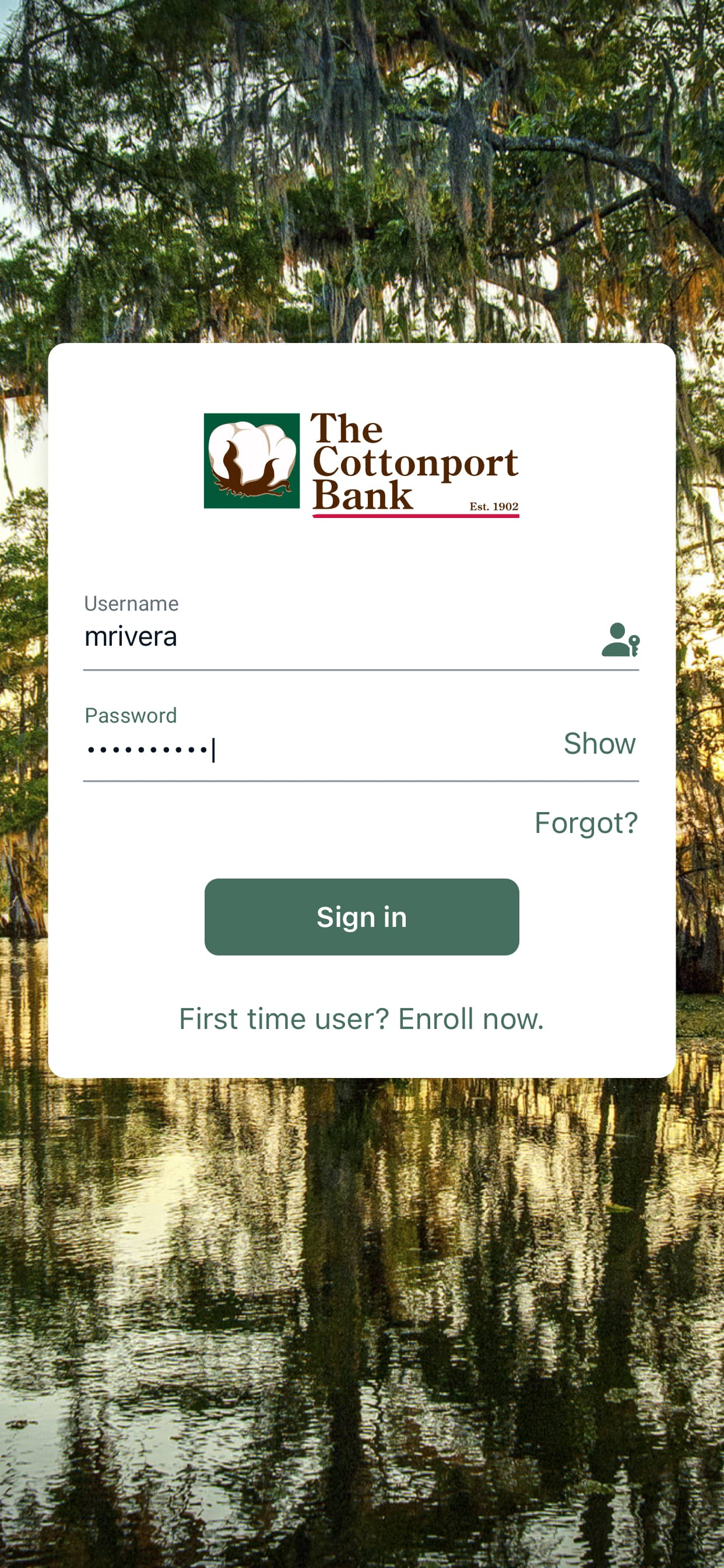 The Cottonport Bank New screenshot 2
