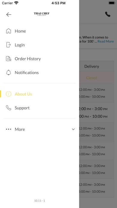 Thai Chef Takeaway Screenshot