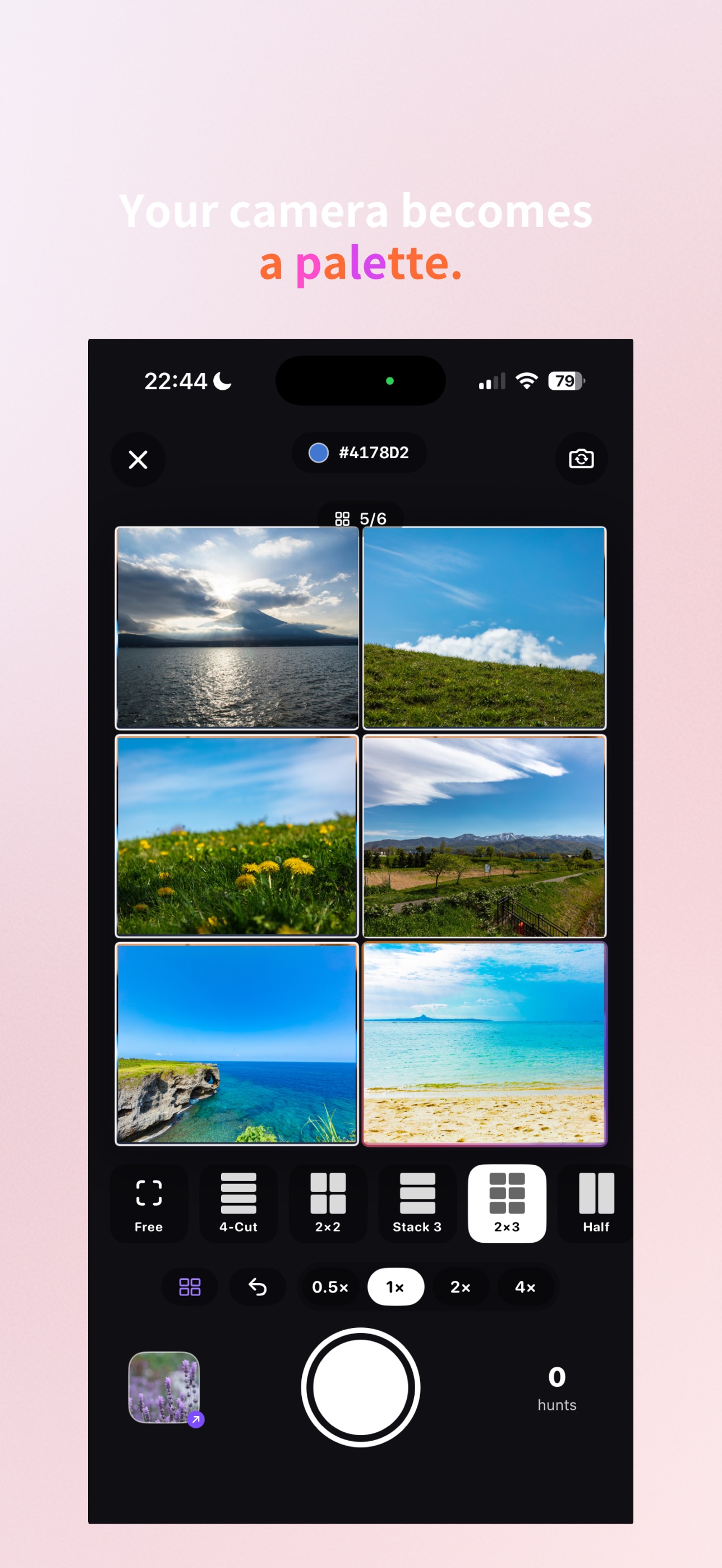 Screenshot 2 of ColorHunt: Color Collage