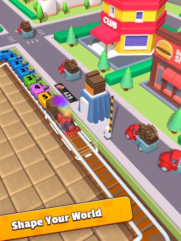 Train Digger - Idle Game iPad screenshot