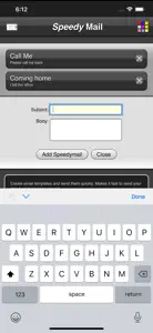 Speedy Mail screenshot #1 for iPhone