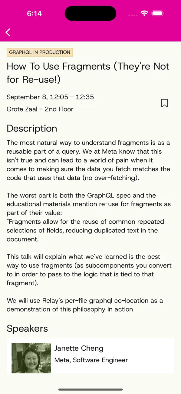 #3. GraphQLConf 2025 (iOS) Ved: Apollo GraphQL