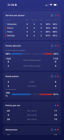 SmashScore Padel Screenshot 6 of 8