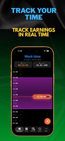 Work Time: Shift & Pay screenshot