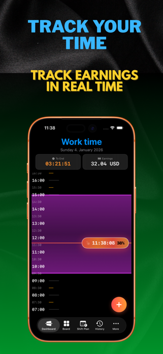 Work Time: Shift & Pay Screenshot 1 of 8