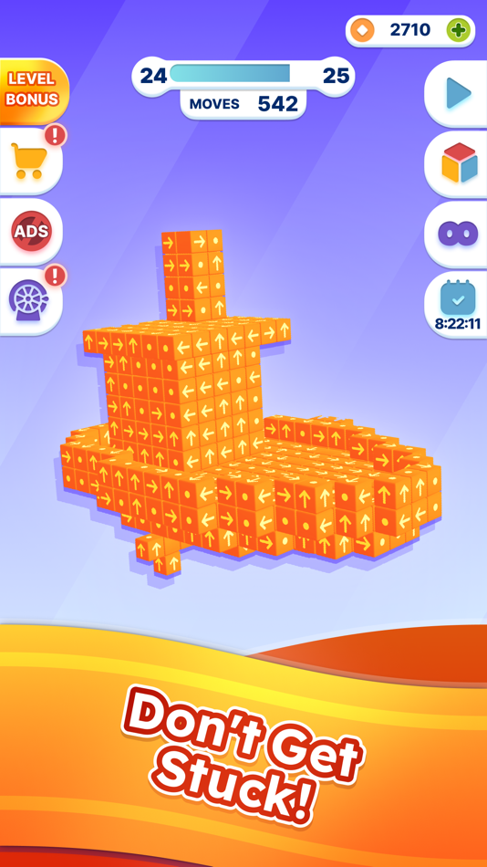 #1. Tap Block Puzzle: 3D Сube Game (iOS) 来自: Webmate Digital