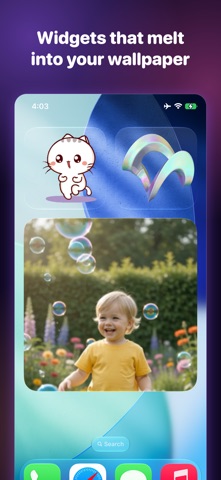 Gifling: Animated GIF Widgets iPhone screenshot