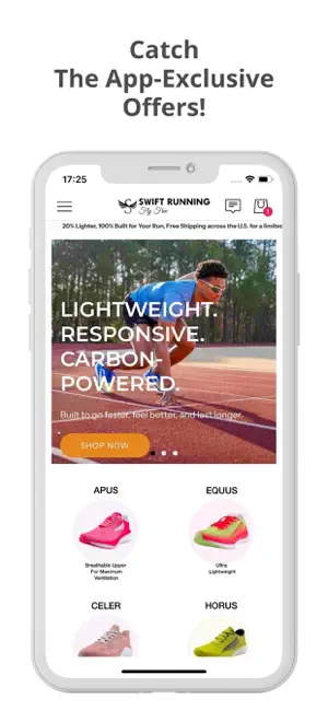 Swift Running screenshot 1