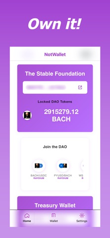 NotWallet: Solana Self-Custody iPhone screenshot