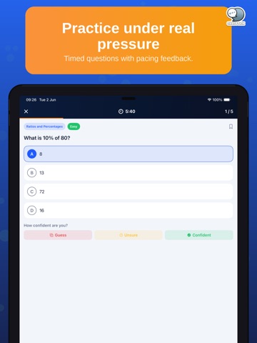 SAT Sprint Prep Coach by CS iPad screenshot