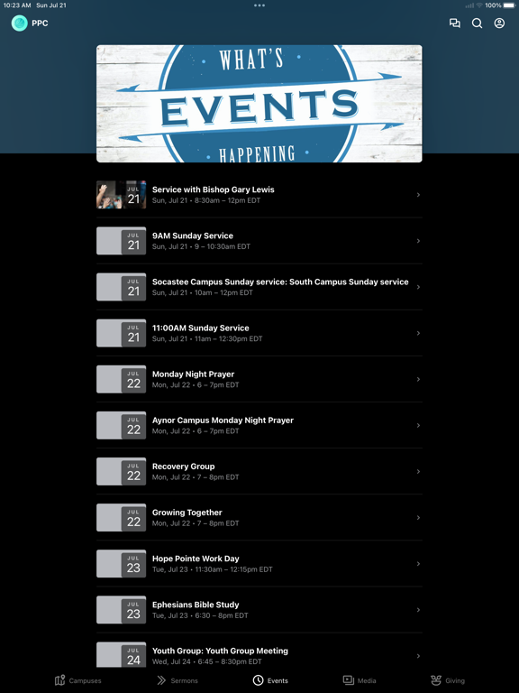 Screenshot #6 pour Palmetto Pointe Church