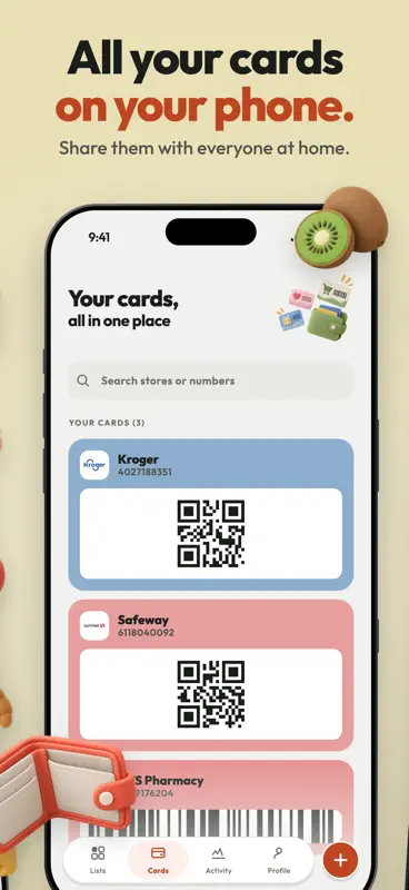 Shopair: Shared Grocery List screenshot 2 of 4