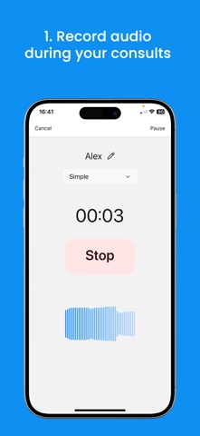 VetNotes - AI Scribe for Vets screenshot