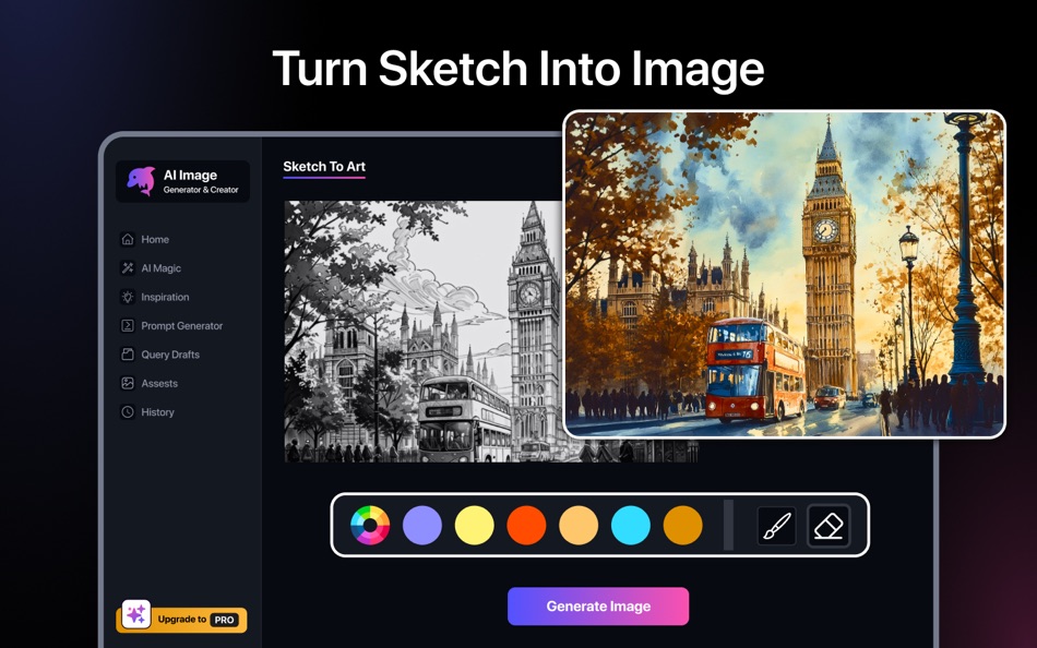 #3. AI Image Generator & Editor (macOS) Ved: Limits Pushers