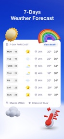 Hourly Weather Forecast screenshot