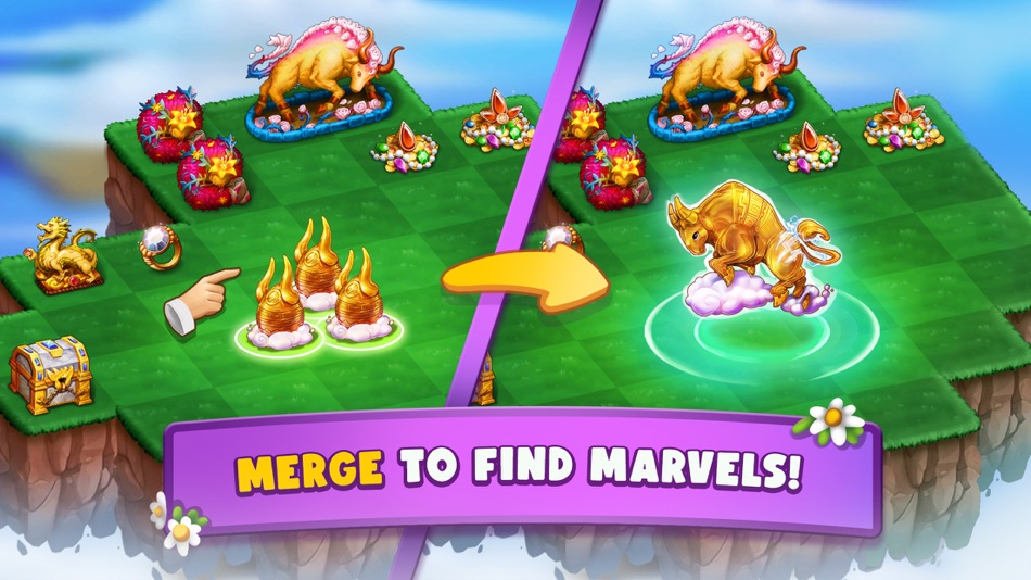 #1. Merge Adventure: Magic Puzzles (iOS) 由: Neverest Games