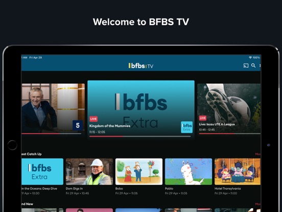 Screenshot #4 pour BFBS TV Player