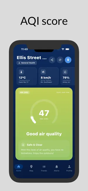 AirWyse: AQI & Allergy App screenshot 3