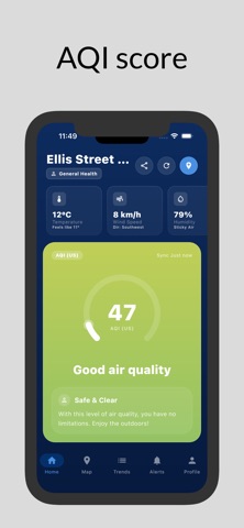 AirWyse: AQI & Allergy App screenshot
