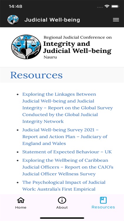 Judicial Well-being screenshot-4