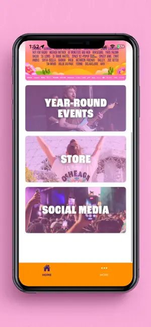 Osheaga iPhone screenshot 2