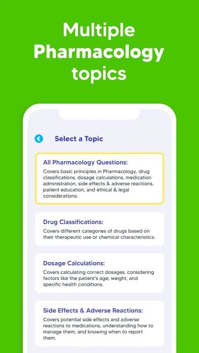 Pharmacology Nursing Exam Prep Screenshot
