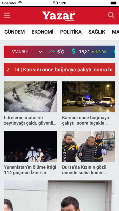 Yazar Gazetesi Screenshot
