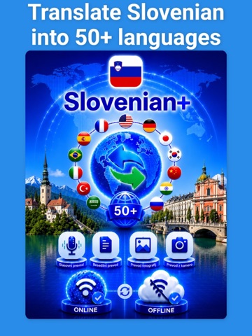 Slovenian Offline Translator iPad screenshot